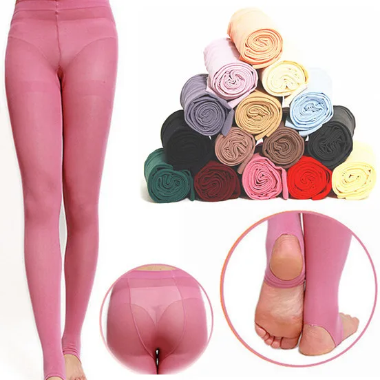 

High Quality Girls' Tights Stockings Pantyhose Spring Autumn 20 Colors Velvet Step Foot Section Pantyhose 10pcs/lot
