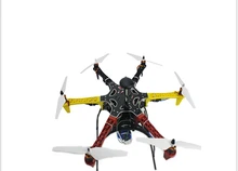 6-Axle RC Aircraft Helicopter RTF Drone with AT10 Remote Control 550 Frame APM2.8 Flight Controller Aerial FPV PTZ UFO F05114-AP