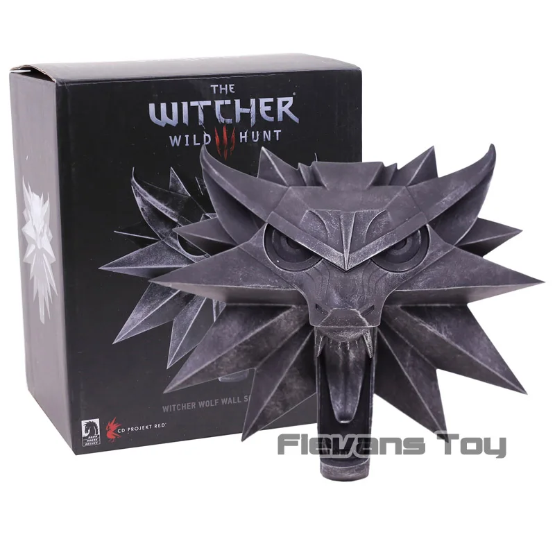 

Dark Horse Deluxe The Witcher 3 Wild Hunt Wolf Wall Sculpture Statue PVC Figure Collectible Model Toy for Home Decoration