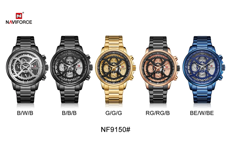 Relojes 2019 часы для мужчин NAVIFORCE модные спортивные кварцевые часы для мужчин s часы лучший бренд класса люкс бизнес