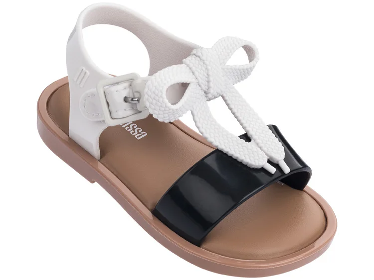 Melissa силиконовые летние туфли 2019 новые летние лук pvc Soft Comfort дети обуви воды сандалии для маленьких девочек