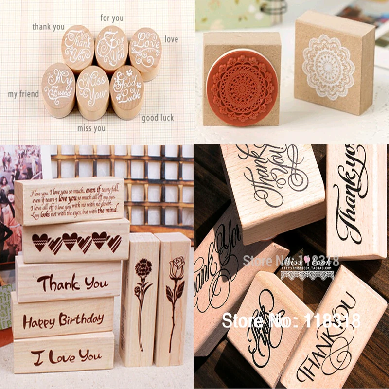 Special offers,(24 Different Styles) DIY Scrapbooking Alphabet Stamps