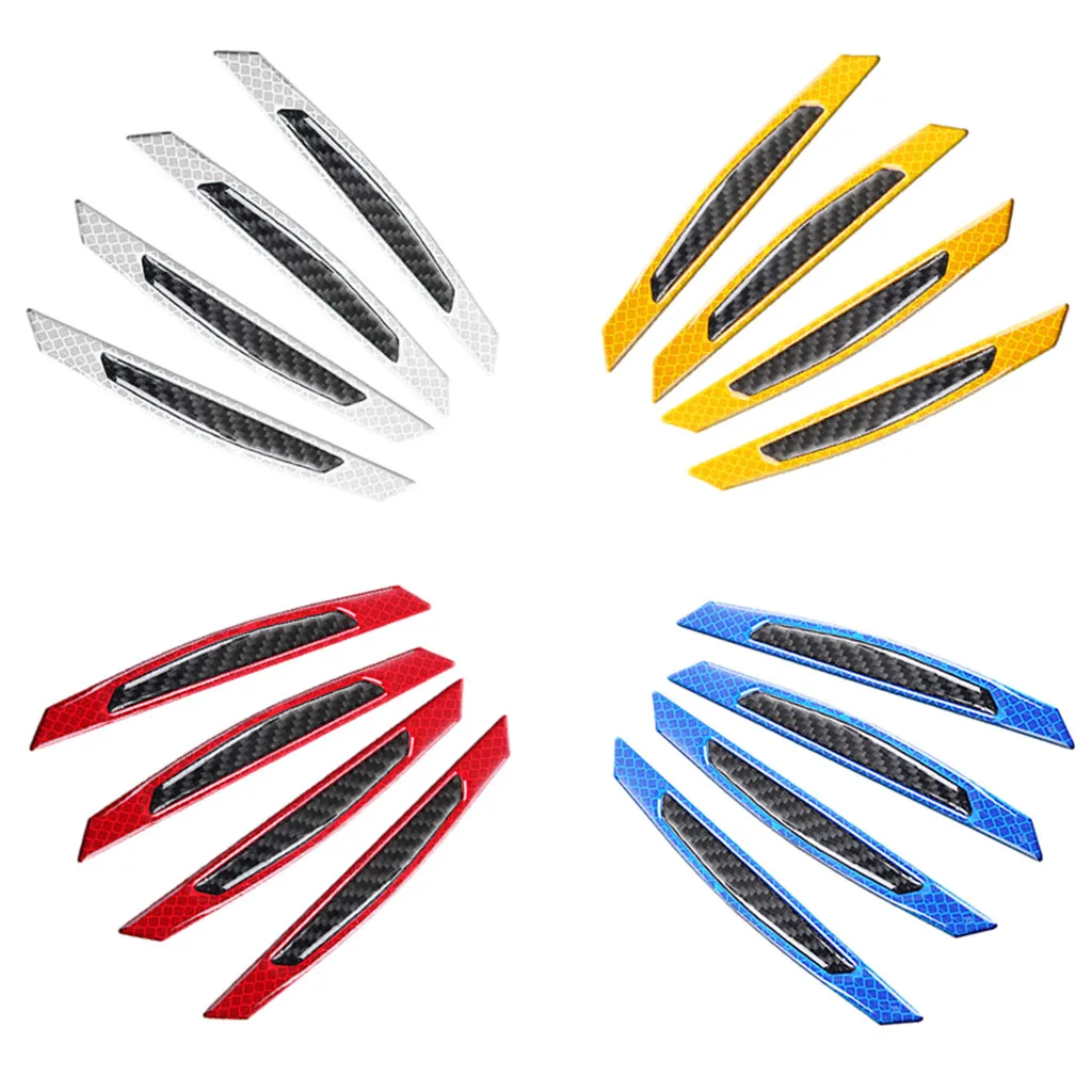 

Car Sticker Funny Motorcycle Stickers 4PC High-Quality Environmentally Friendly Car Door Side Protector Strips Decoration /1.85