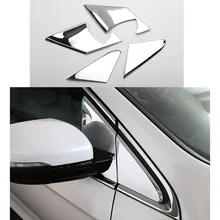 Хромированная отделка автомобиля аксессуары для ford edge модели ABS треугольник Авто украшения