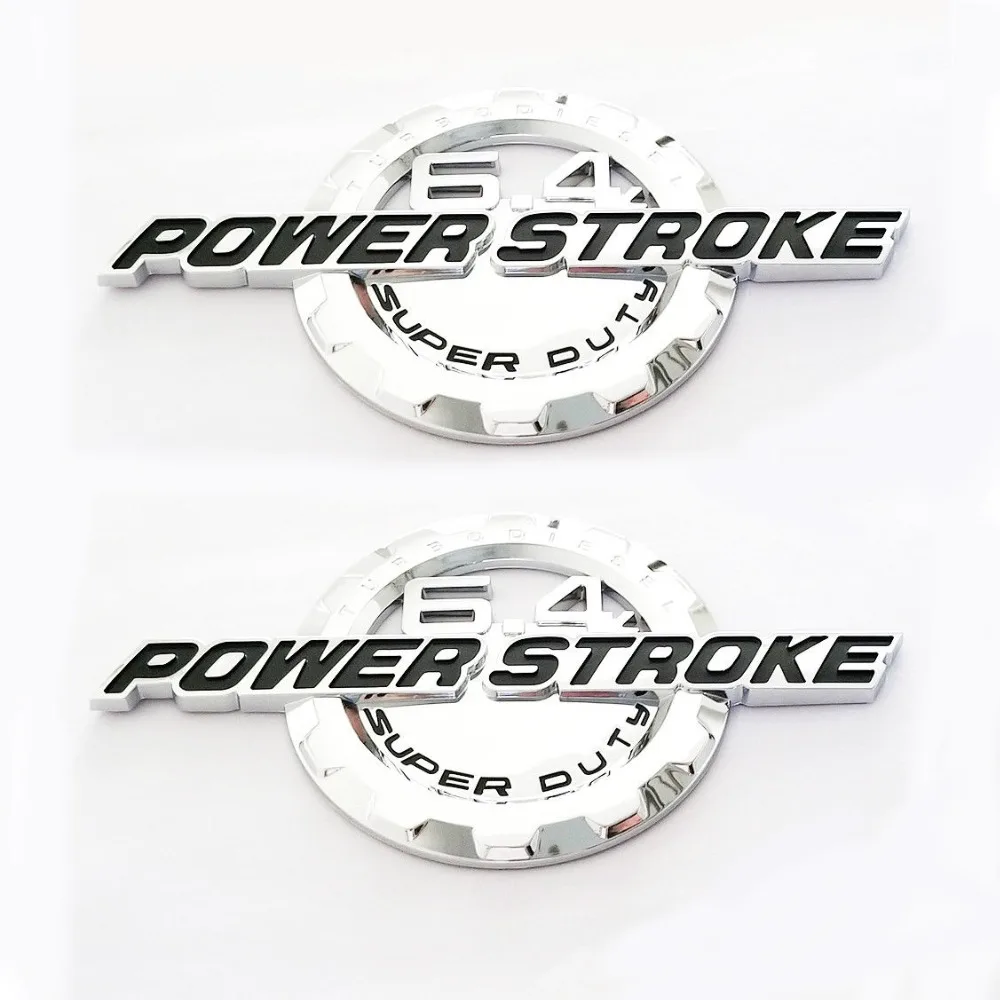 

6.4L Powerstroke Emblem POWER STROKE SUPER DUTY Badge F F250