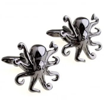 

Black Devilfish Cufflink Cuff Link 15 Pairs Wholesale Free Shipping