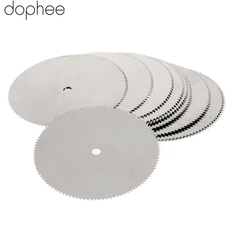Dophee Dremel Аксессуары 32 мм Мини дисковые пилы из быстрорежущей стали для древесины