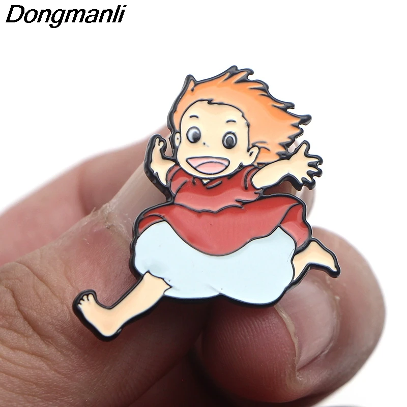 P3770 Dongmanli модные кавайные металлические эмалевые броши и булавки для лацканов