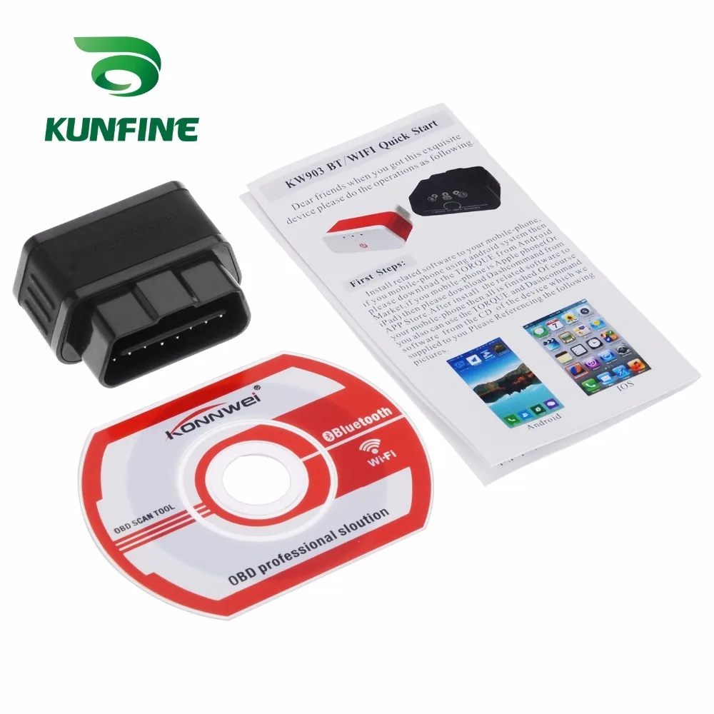 Auto Diagnostic Tool Car engine code Scanner Vehicle fault reader KF-A1189_8224