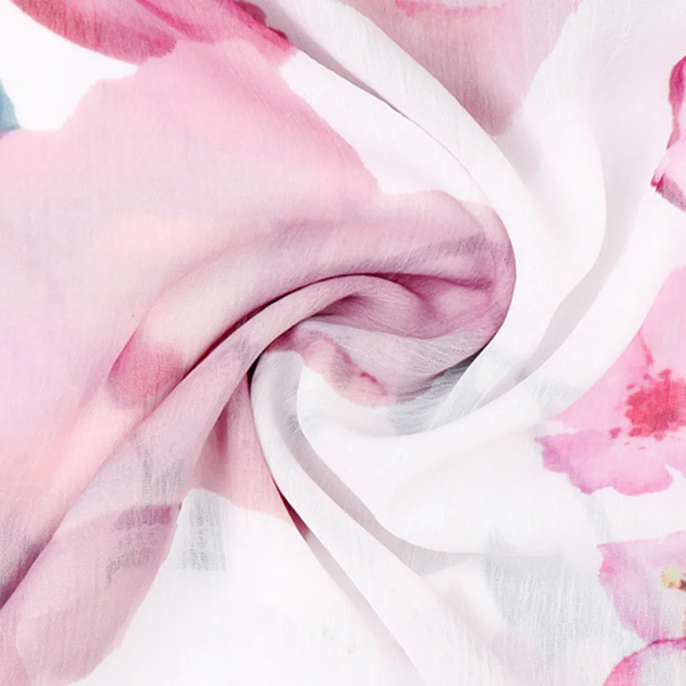 Женский шифоновый топ на пуговицах Womail Свободный Повседневный Топ с цветочным