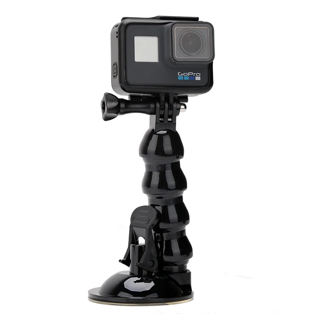 TELESIN 2018 New Accessories Car Suction Cup Adapter Window Glass Mount For Gopro Hero7 6 5 Black Hero 4 3 3+ 4s 5s sj Xiaomiyi