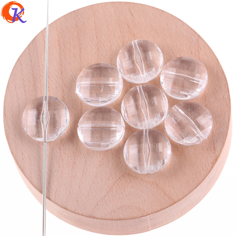 

Cordial Design 20x20mm 250cs/Lot Acrylic Beads/Clear Coin Shape Beads/Hand Made/Necklace/Jewelry Accessories/Earring Findings