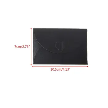 

10pcs Blank Mini Heart Buckle Retro Paper Envelopes Wedding Party Invitation Envelope For Letter Greeting Cards
