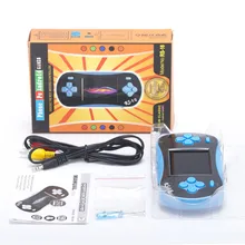 RS-16, детский Портативный Видео игровой плеер, 2,5 дюймов, 8 бит, игровая консоль, встроенный в 260, классические игры, геймпад, игровая консоль r30
