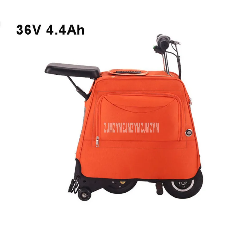 Mini 3-Wheel Electric Suitcase Bicycle With Large Capacity Luggage Electric Scooter Portable Smart City Walking Tool 36V 4Ah