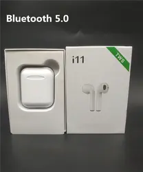 I11 СПЦ Bluetooth 5,0 Беспроводной наушники mini i7s с микрофоном для iPhone X 7 8 samsung S6 S8 Xiaomi huawei LG