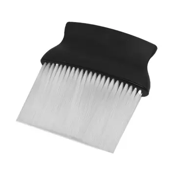 

Black White Plastic Pro Hairdressing Salon Neck Duster Cleaning Brush for Barber