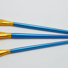 3 шт./компл. длинный Буле стержень Большая Нейлоновая кисть художественные принадлежности масляная живопись Кисть Акриловая ручка с кисточкой из полимерного материала материал для рисования