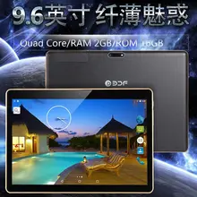 Neue original 9,6 zoll Original 3G Anruf Android Quad Core Android IPS Tablet WiFi 2G16G 7 8 9 10 android tablet 5 Mp kamera