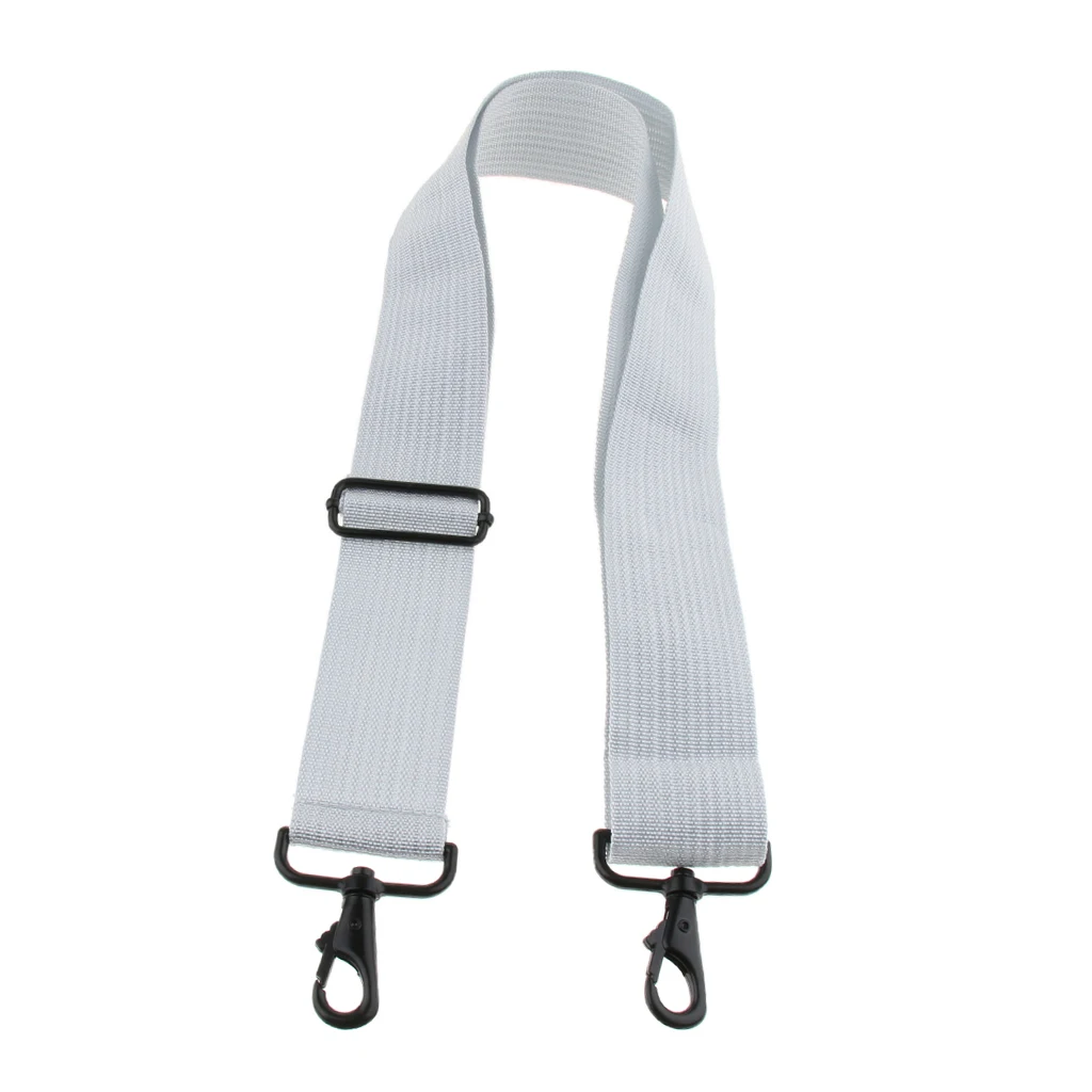 Tooyful Professional Polyester Marching Snare Drum Belt Strap White DIY Percussion Instrument Accessory