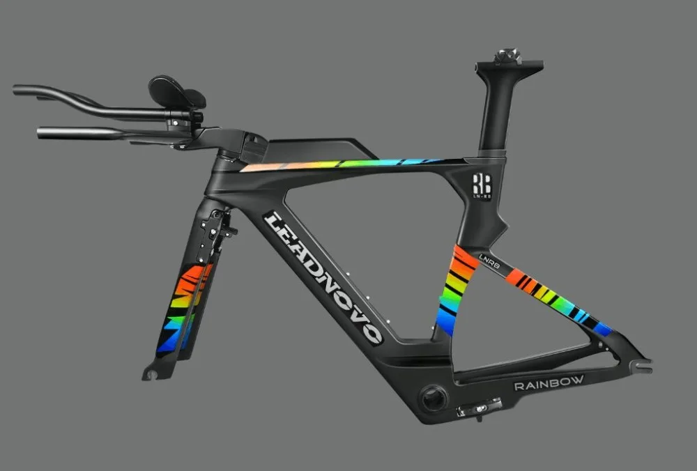 rainbowoem triathlon Time Trial Aero race bike bicycle 700C carbon