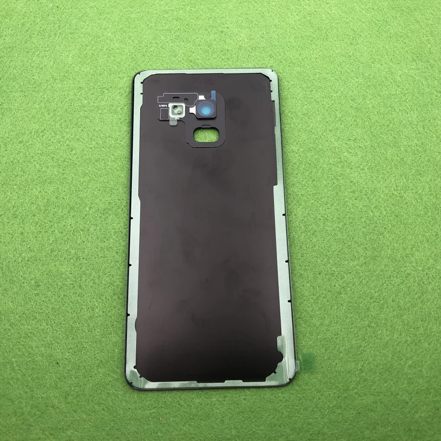 Стекло для Samsung Galaxy A8 2018 A530F Plus + A730F задняя крышка батарейного отсека чехол задней
