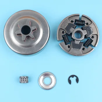 

3/8"-6T Clutch Drum Washer Clip Needle Bearing For Stihl MS170 MS180 MS210 MS230 MS250 017 018 021 023 025 Chainsaw Parts