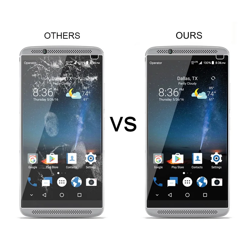 9H 2.5D 0 26 мм Закаленное стекло протектор для ZTE AXON 7S экран закаленное защитное