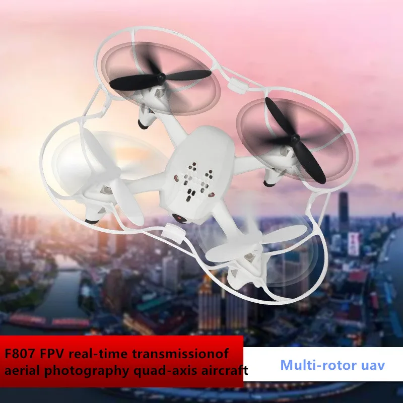 

5.8g fpv rc drone f807 With HD Camera LCD Transmitter Headless Mode 6-axis Gryo FPV real time image remote control rc Quadcopter