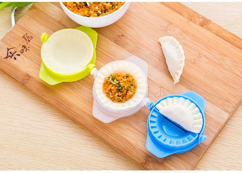 TUUTH DIY Dumplings Mold Tool Chinese Jiaozi Maker Device Easy Dumpling Mold Clips Cozinha Kitchen Accessories A3