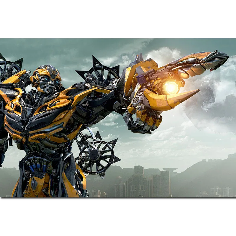 

5d Diy Diamond Painting Full Drill Square Diamond Painting Bumblebee 3d Diamond Embroidery "Transformers" Cool Home Decor Z34