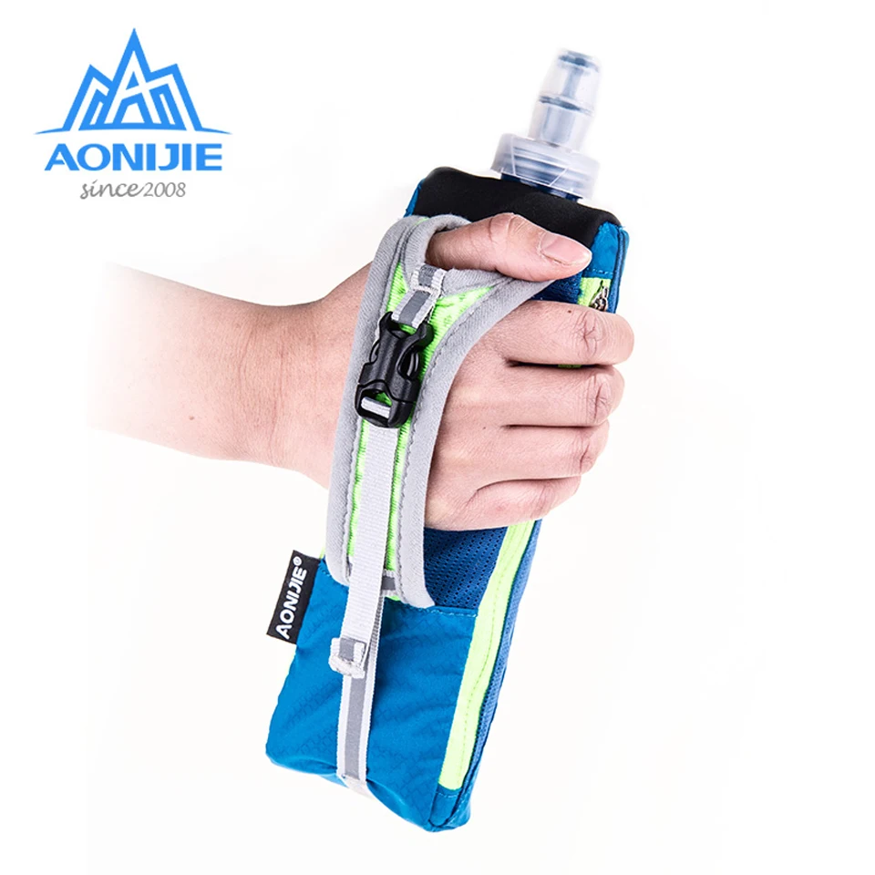 AONIJIE водонепроницаемый ручной спортивный термос пакет открытый марафон бегущий телефон сумка для 5,5 дюймов телефон/500 мл мягкая колба для воды