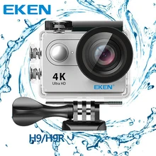 Экшн-камера eken H9 H9R Ultra HD 4K 25FPS WiFi 2," 170D Go для подводного плавания, водонепроницаемая профессиональная камера на шлем, дистанционная Спортивная камера