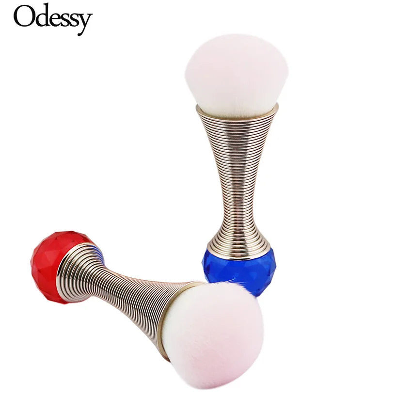 Soft Big Rhinestone Powder Brush Makeup Brushes Blush Kabuki Buffing