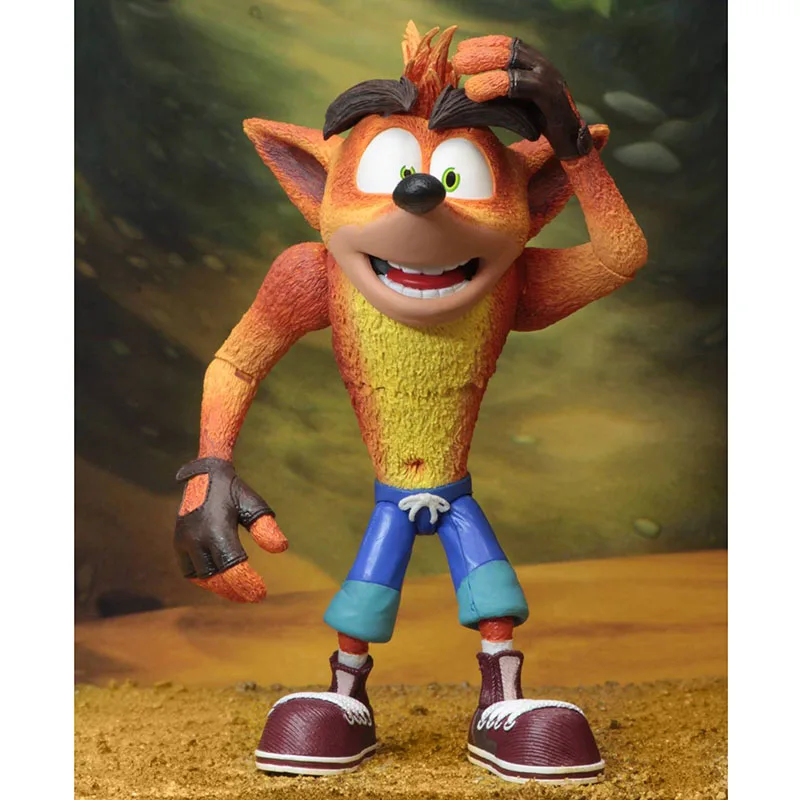 

Crash Bandicoot Variant Action Figure 1/8 scale painted figure Crash Bandicoot Movable PVC figure Toy Brinquedos Anime