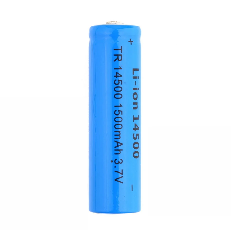 4 шт 3 7 V 1500mah 14500 литий ионный аккумулятор Батарея перезаряжаемый для RC игрушки