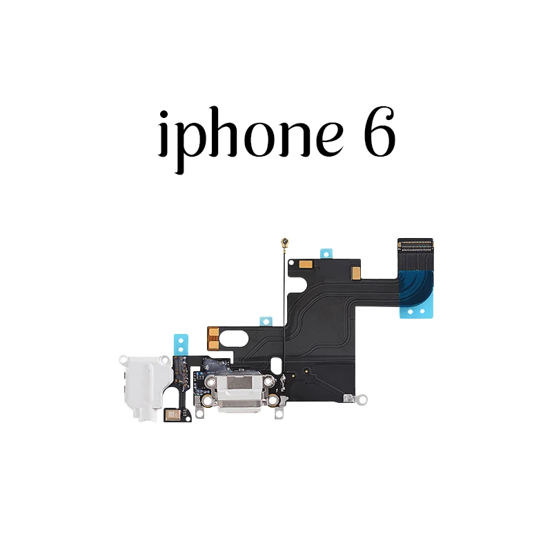 1 шт. новое зарядное устройство зарядный порт USB док-разъем Замена для iPhone 5 5S 6 6S 7 Plus наушников аудио разъем гибкий кабель