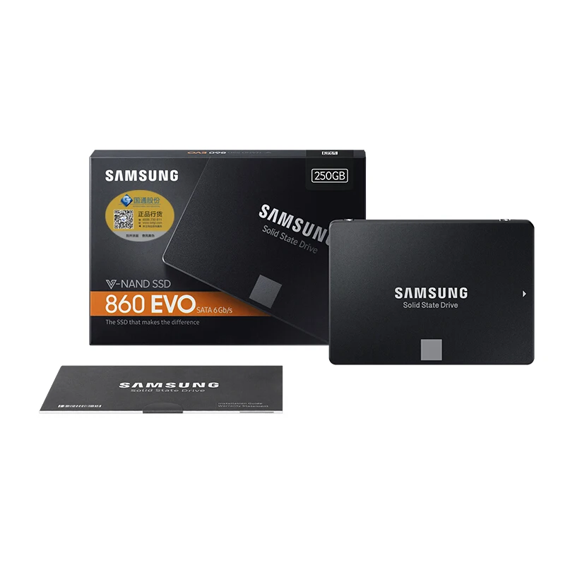 SSD накопитель KingSpec SAMSUNG 860 EVO 250/500 Гб|Внутренние твердотельные накопители| |