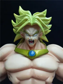 

2019 Dragon Ball Z Broli Broly Figure Legendary Super Saiyan Broli Son Goku Radish Kakarotto 25CM Dragon Ball Action Model Kids