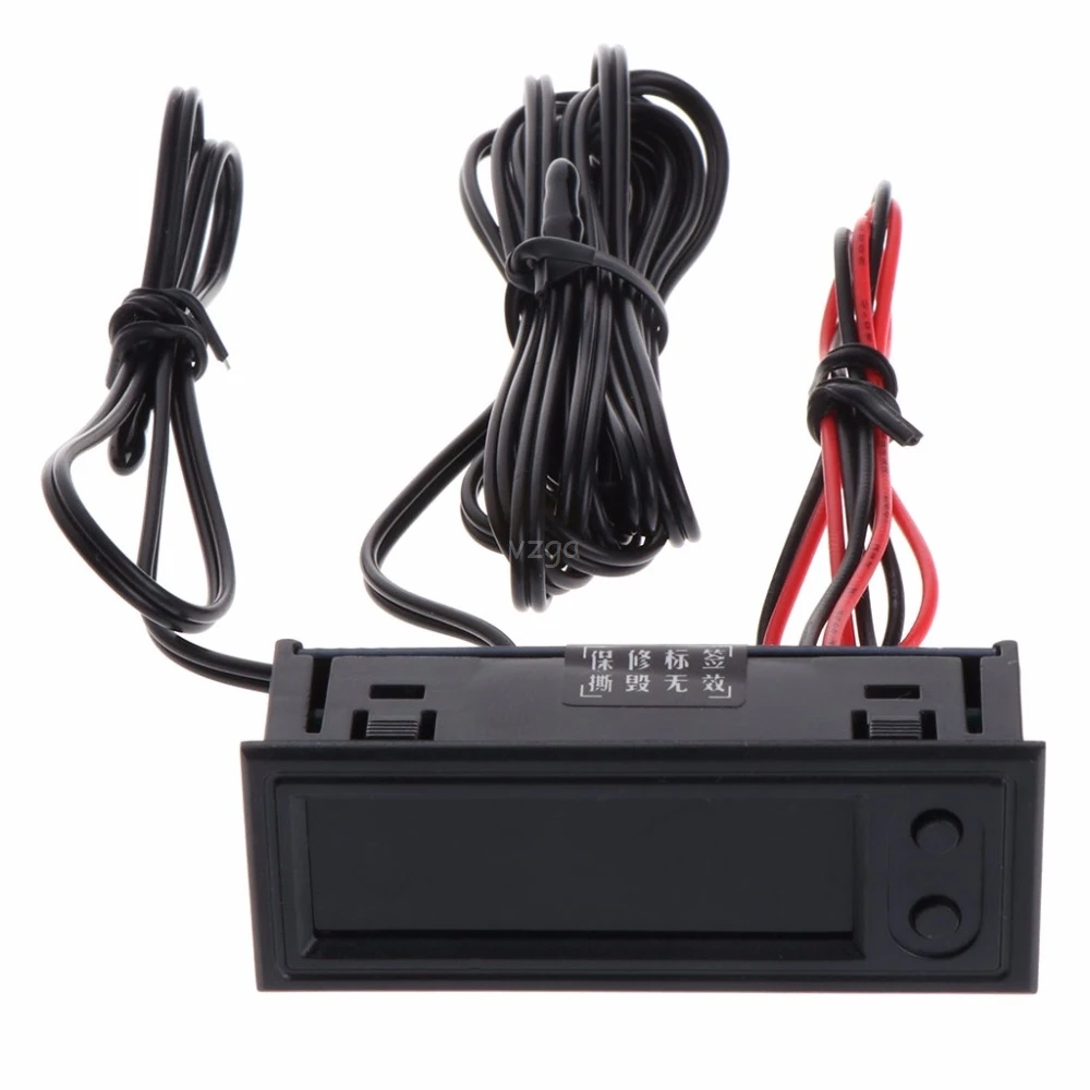 

DIY Multifunction Clock Car Temperature Battery Voltage Monitor Voltmeter DC 12V MAY08 dropshipping