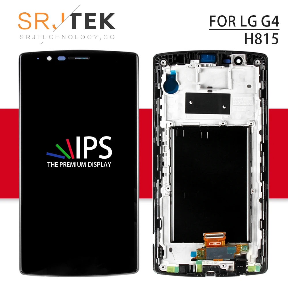 

Srjtek 5.5" For LG G4 H815 LCD with Touch For LG G4 H815 Screen Digitizer Assembly Frame For LG G4 H815 Display Replacement