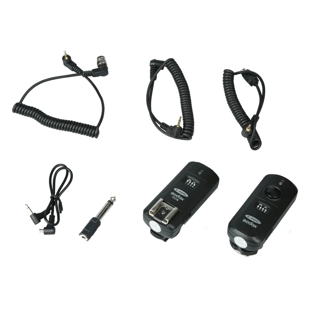 Godox 2.4G Wireless Flash Trigger FC-16 Transmitter+Receiver Kit (8)