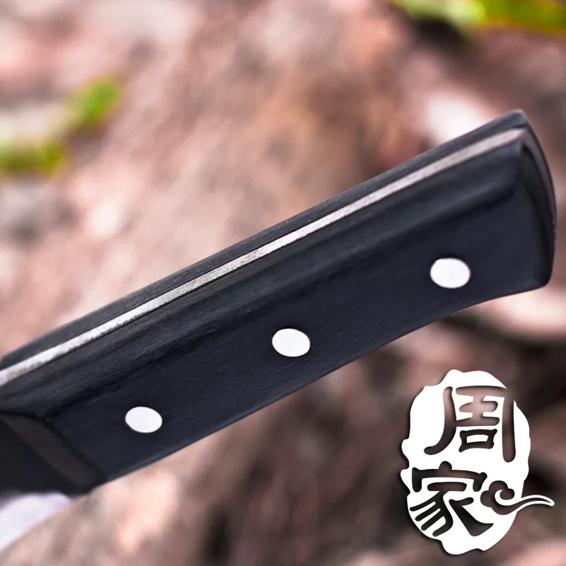 ZGX кованый кухонный нож для шеф-повара ручной работы, нож для нарезки костей, многофункциональный режущий инструмент