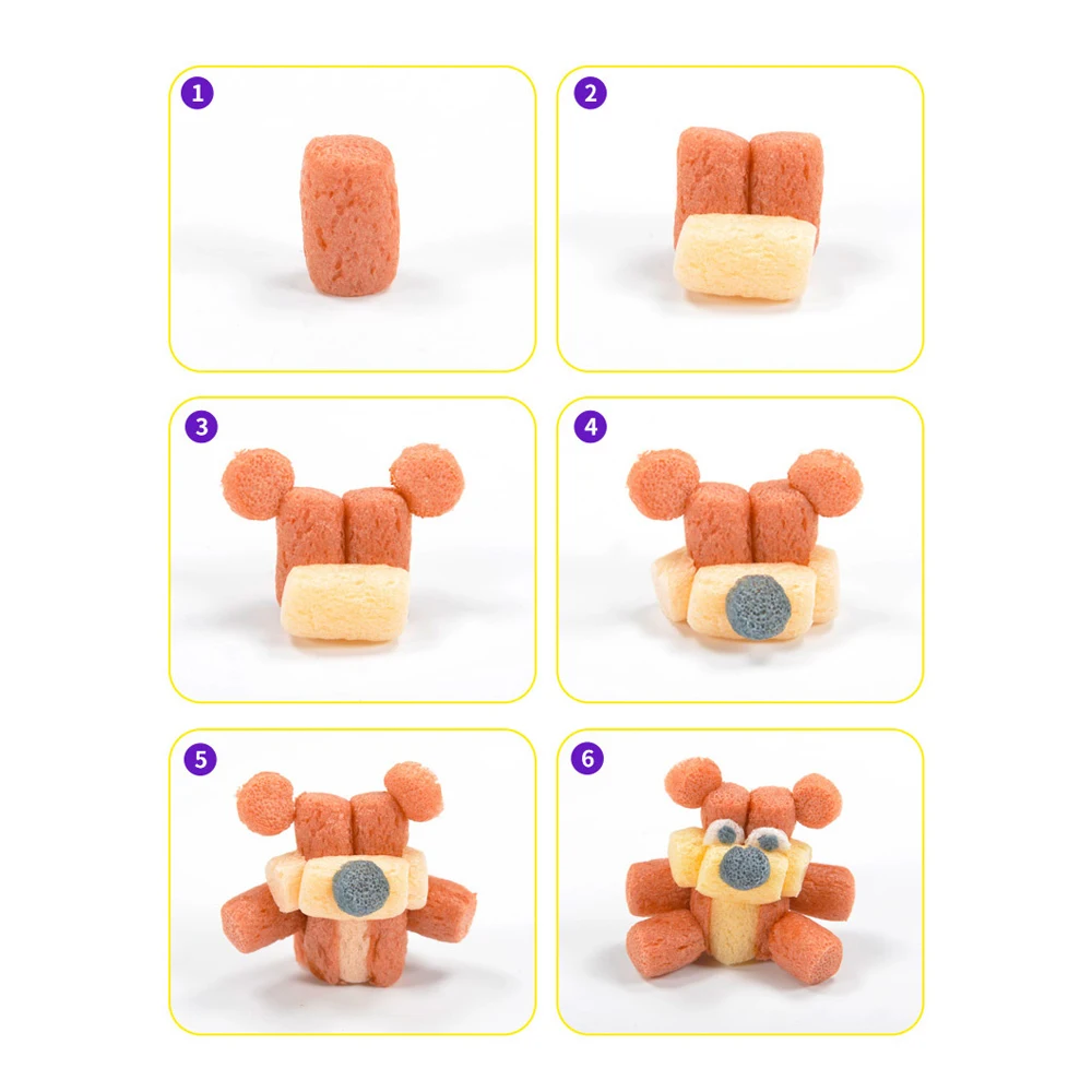 Best  300pcs Building Blocks Magic Corn Plasticine Toys for Children Kernels Kindergarten Handmade DIY Cr