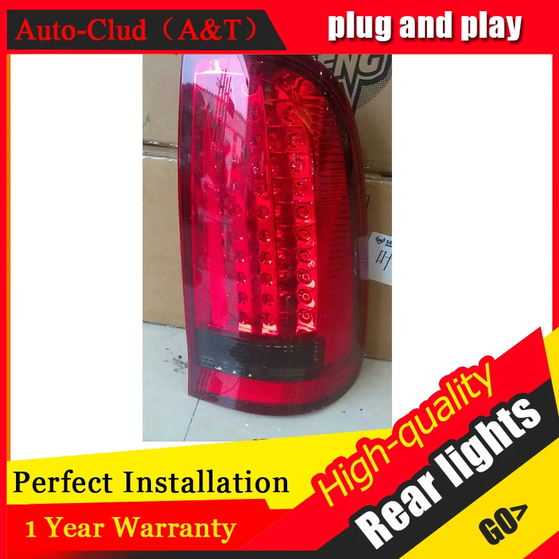 

Auto Clud Car Styling for toyota VIGO Taillights 2012 VIGO LED Tail Lamp VIGO Rear Lamp LED DRL+Brake+Park+Signal led lights
