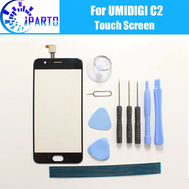 Сенсорный экран UMIDIGI C2 100% гарантия оригинальный дигитайзер сенсорная панель
