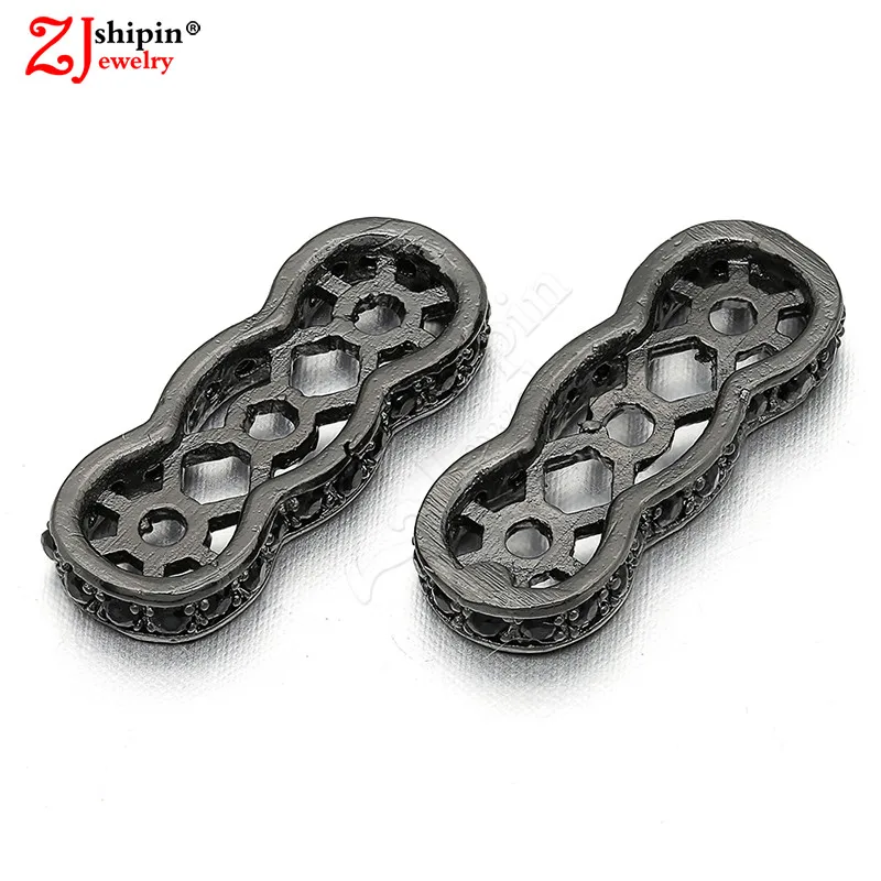 

Fashion micro-inlaid zircon CZ jewelry accessories spacer beads suitable for handmade DIY jewelry discovery production