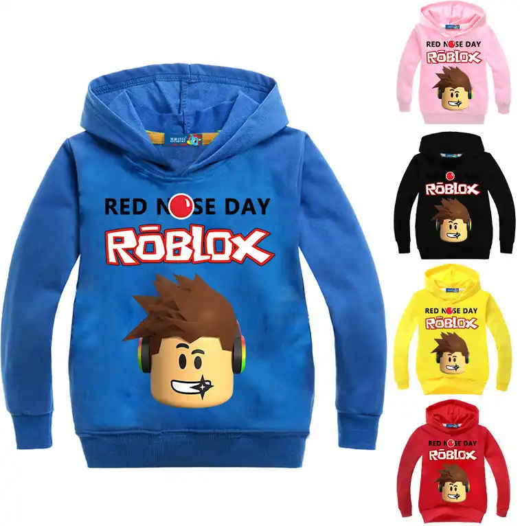 Dlf 2 12years Hoodie Roblox Shir Boys Sweatshirt Red Noze Day Costume Children Sport Shirt Sweater For Kids Long Sleeve T Shirt - 