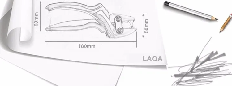 LAOA мульти-фонкция кожа удар плоскогубцы алюминиевый сплав ушко Дырокол ремень Удар Щипцы для кнопок Сделано в Тайване