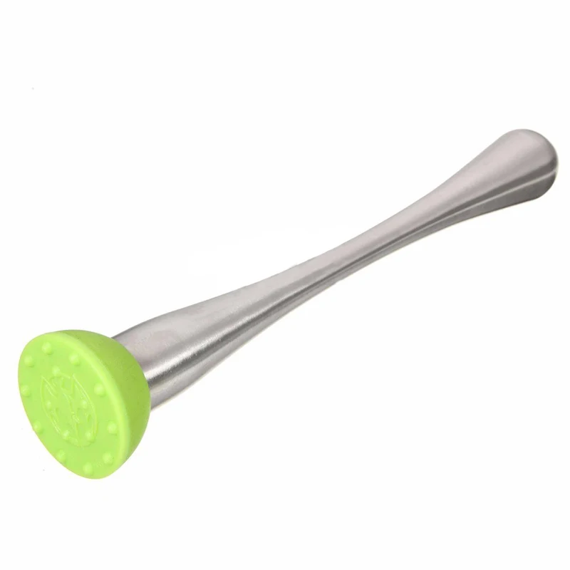 JX-LCLYL Stainless Steel Muddler Spoon Bar Cocktail Mojito Drink Stirrer Mixer Barware